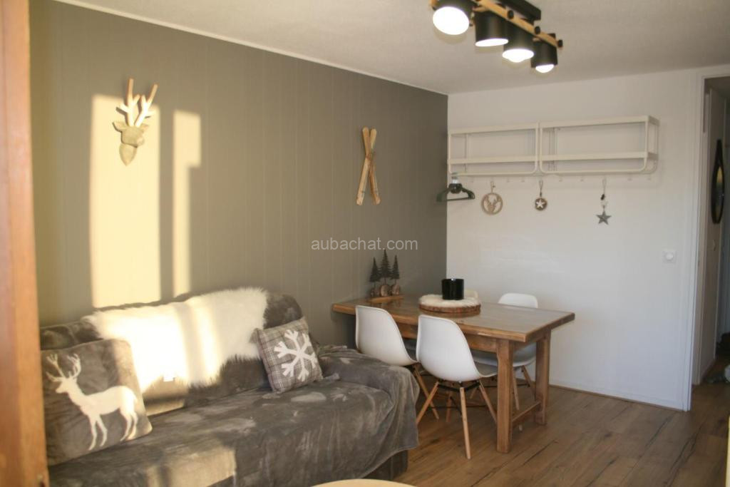 Photo de Le Flocon-Studio cabine-Balcon 4-6 Pers à 100m des pistes