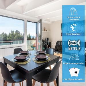 Photo de l'Appartements Studio NATHEN - Parking - Wifi - Balcon Sud ouest - Chamrousse 1650 à Chamrousse